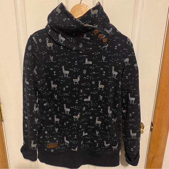 Ragwear Womens Llama Sweatshirt - Picture 8 of 9